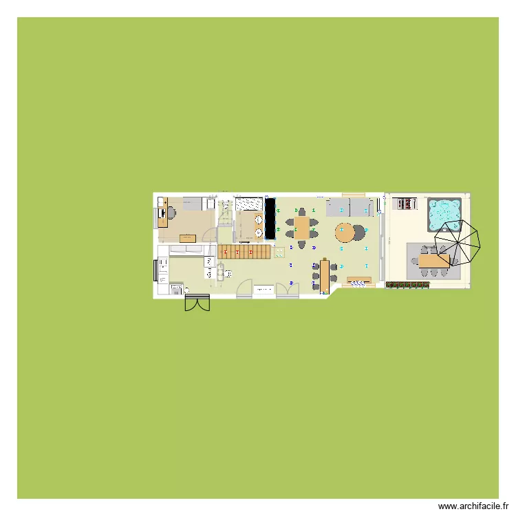 maison plus elec. Plan de 