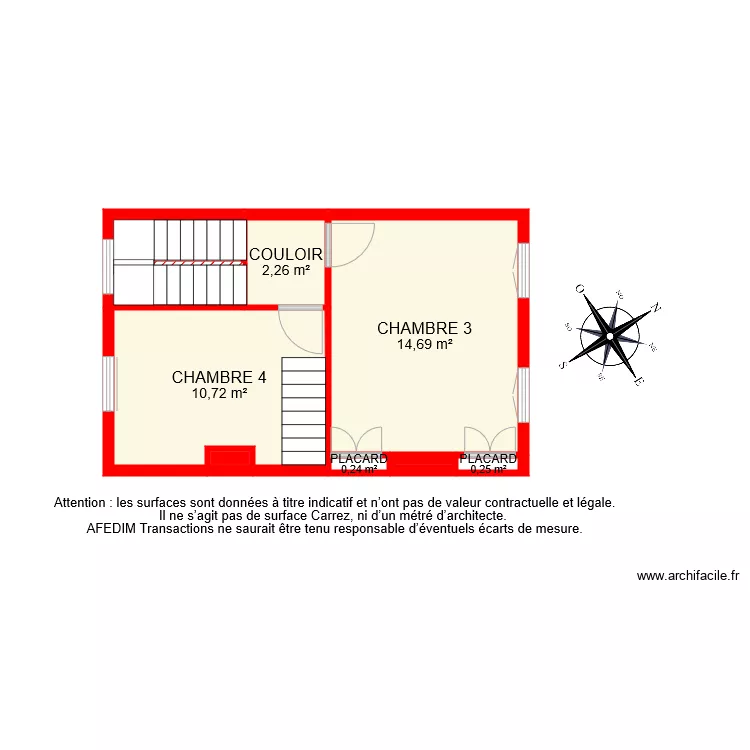 BI 7028 ETAGE 2. Plan de 