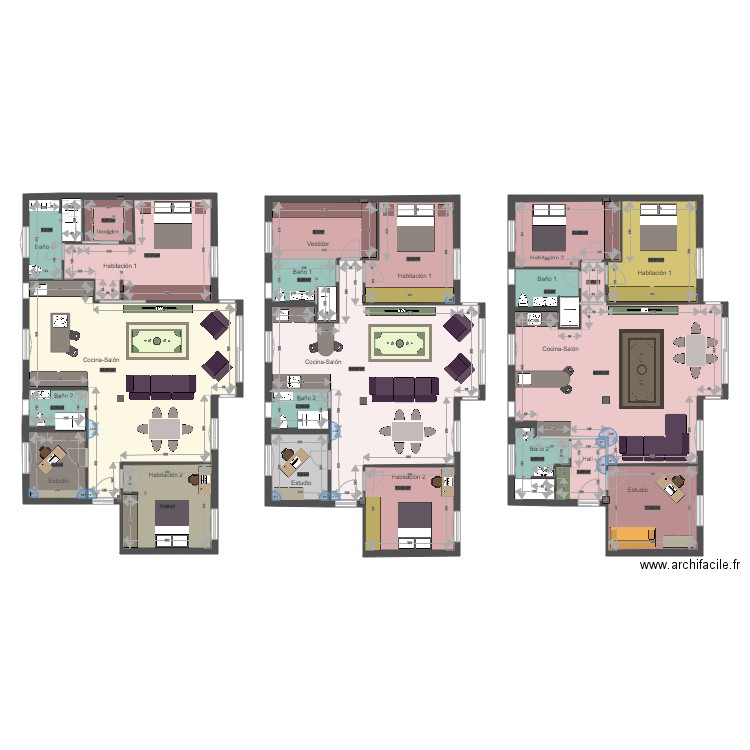 ALEMAN. Plan de 0 pièce et 0 m2