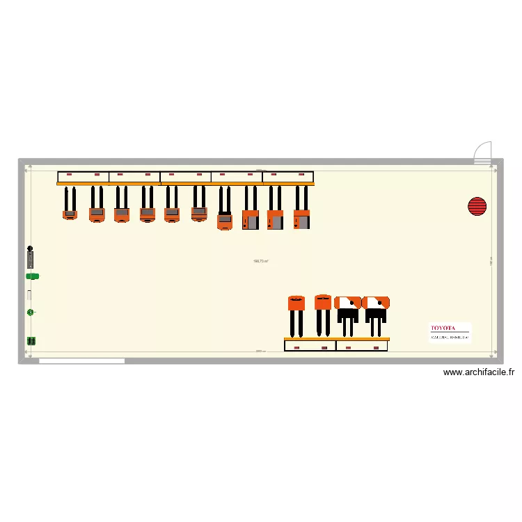 Intersurgical Croissy. Plan de 