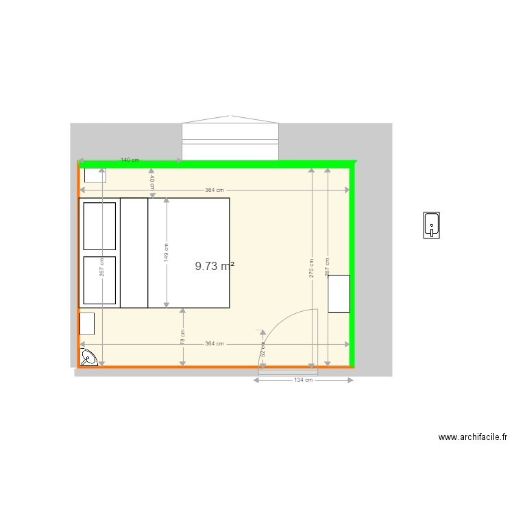 APPART XAVIER. Plan de 0 pièce et 0 m2