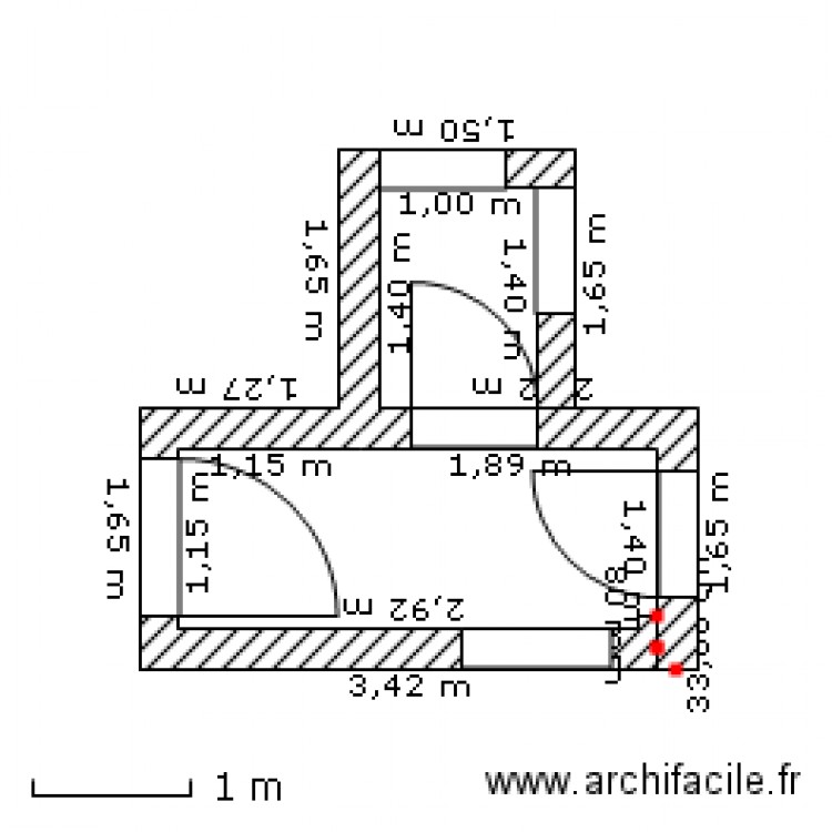 ENTREE   DEGMNT CLEMS. Plan de 0 pièce et 0 m2