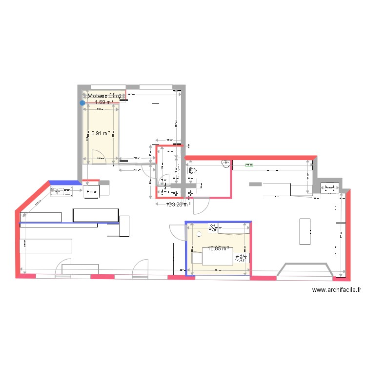 mag3 mj. Plan de 0 pièce et 0 m2