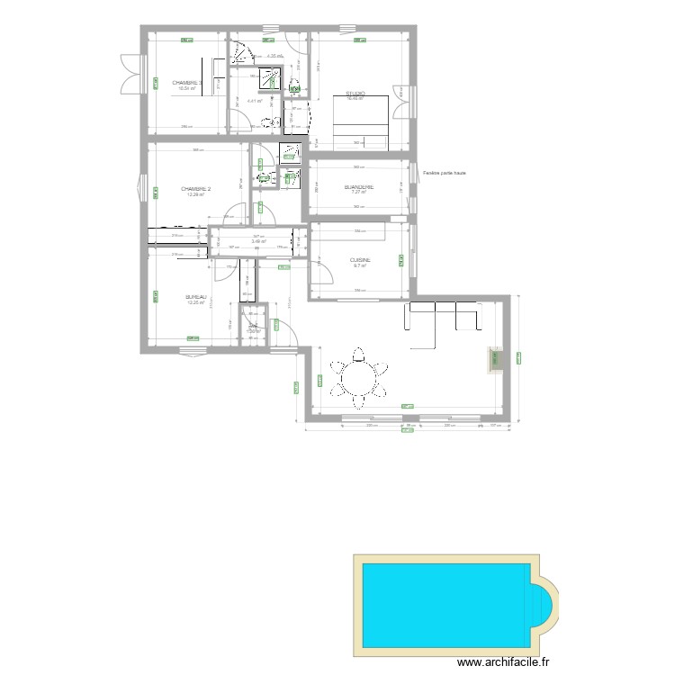 VILLA MOUGINS ETAT DES LIEUX. Plan de 0 pièce et 0 m2