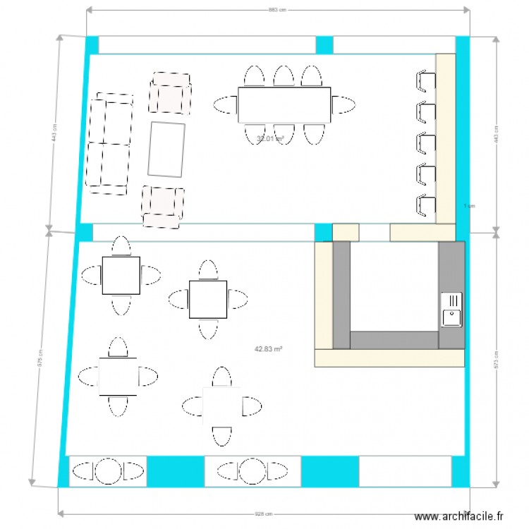 outsite 1. Plan de 0 pièce et 0 m2