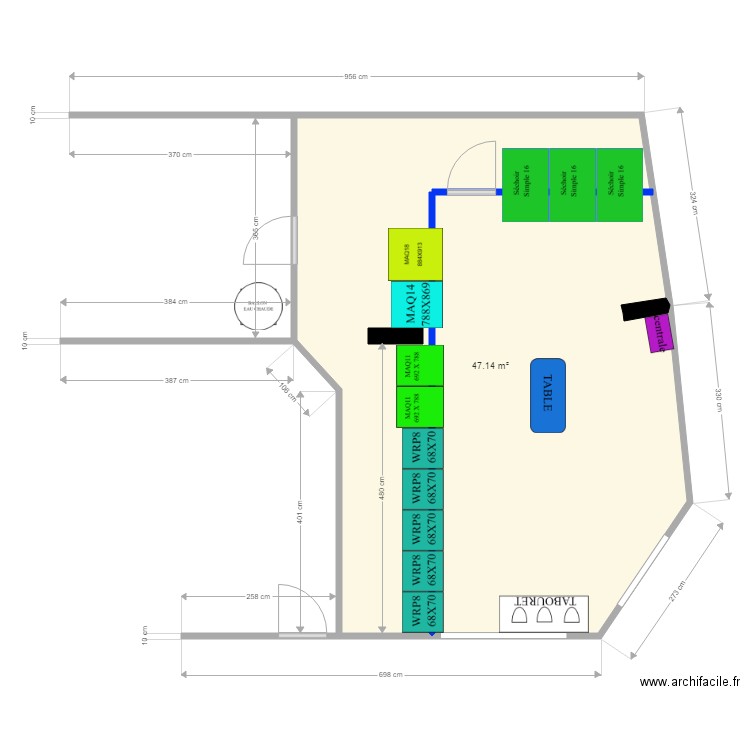 DRISSE PROJET 1. Plan de 0 pièce et 0 m2