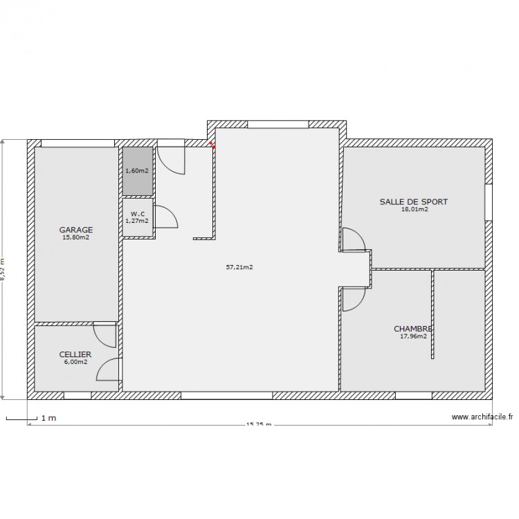 M Grevellec et Melle Busati. Plan de 0 pièce et 0 m2