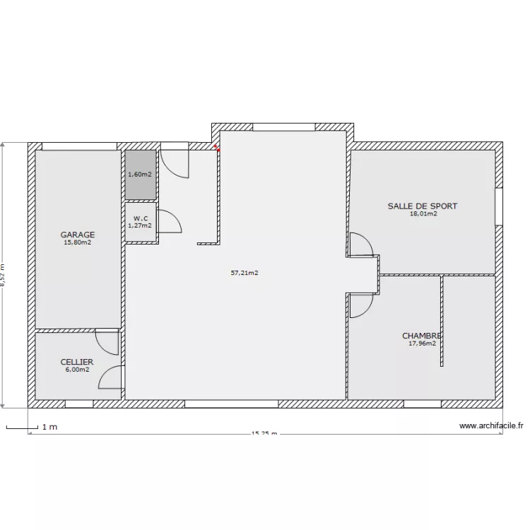 M Grevellec et Melle Busati. Plan de 