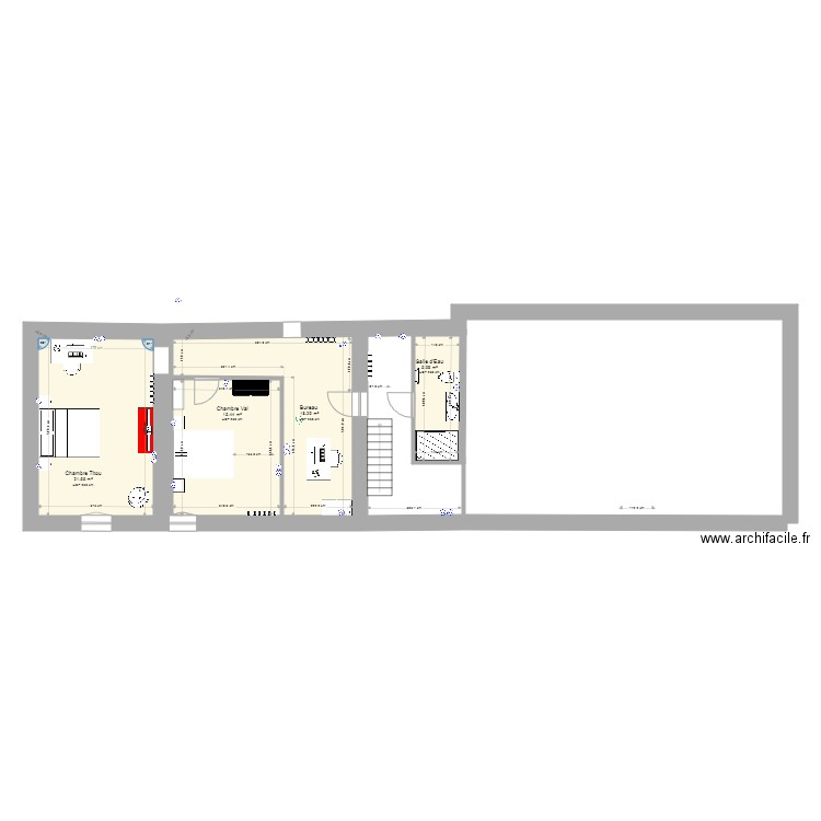 Plan Maison St Savin R2 . Plan de 0 pièce et 0 m2
