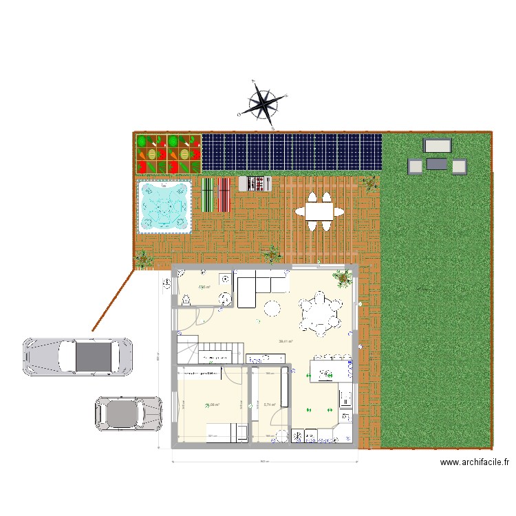 versonnex2. Plan de 0 pièce et 0 m2