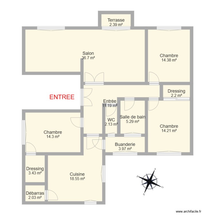 MAZOYER. Plan de 0 pièce et 0 m2