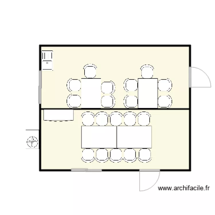 egcs chantier st andre le gaz. Plan de 
