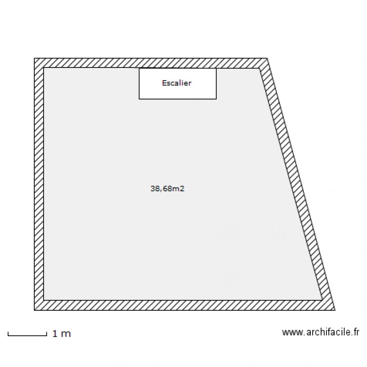 Rosettes Grenier Mesures. Plan de 0 pièce et 0 m2