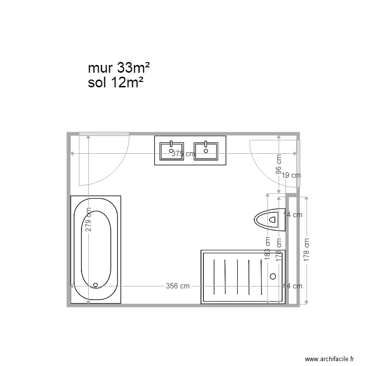 prive. Plan de 0 pièce et 0 m2