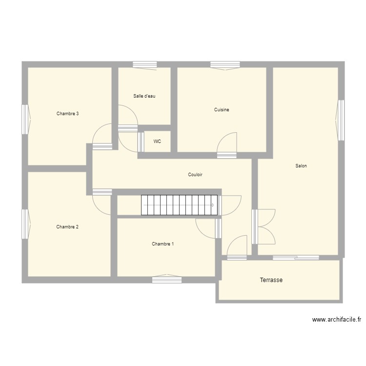 Croquis GASPARETTO. Plan de 0 pièce et 0 m2