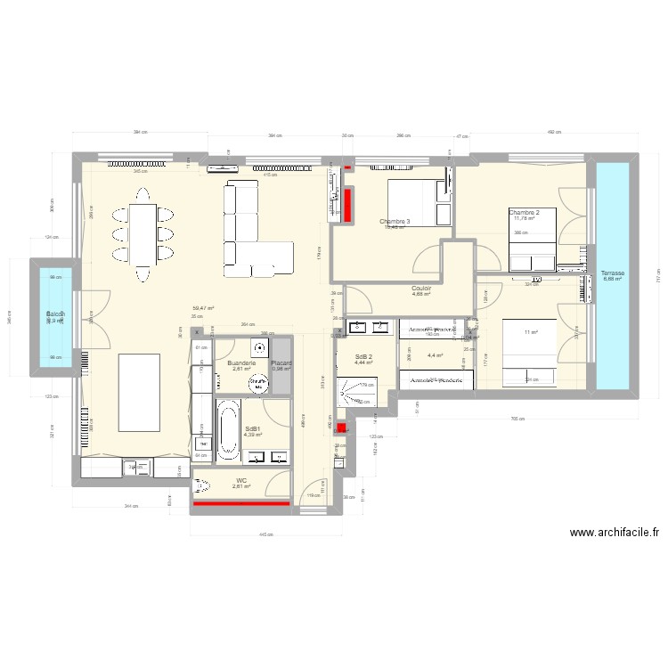 GP2 projet 2. Plan de 0 pièce et 0 m2
