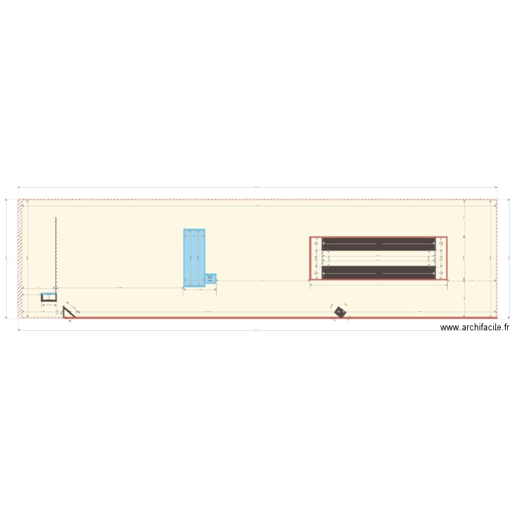 Projet Saint Maur. Plan de 0 pièce et 0 m2
