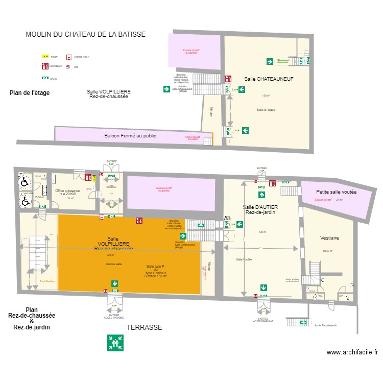 Moulin La Batisse 5. Plan de 0 pièce et 0 m2