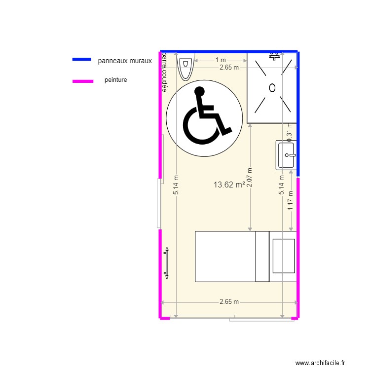 LAMIGE 2 . Plan de 0 pièce et 0 m2