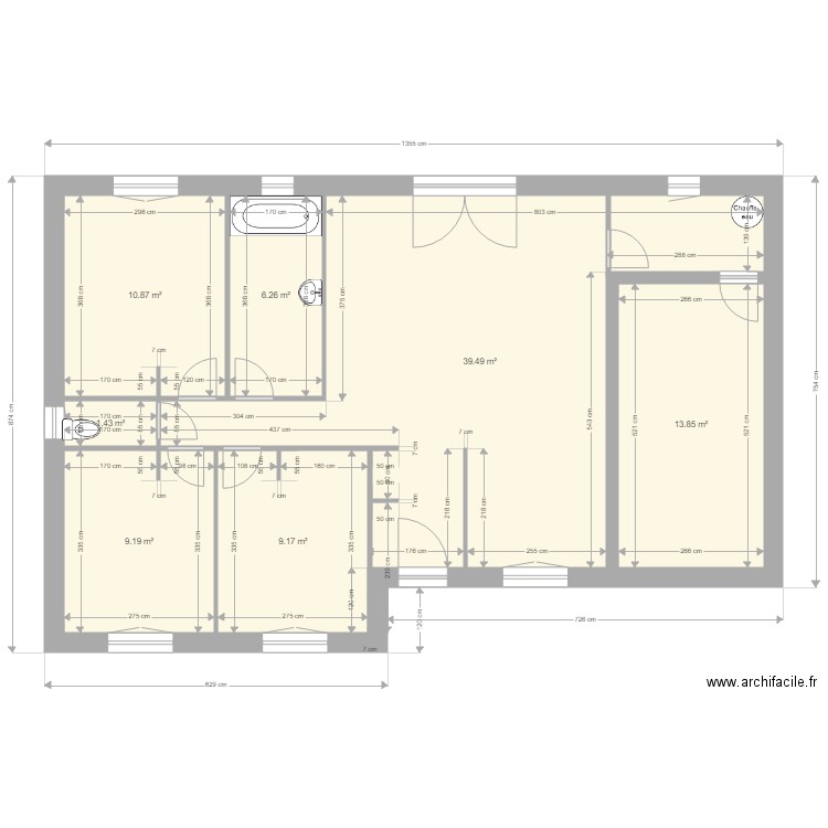 LORIE 80  G OPTIMISE. Plan de 0 pièce et 0 m2