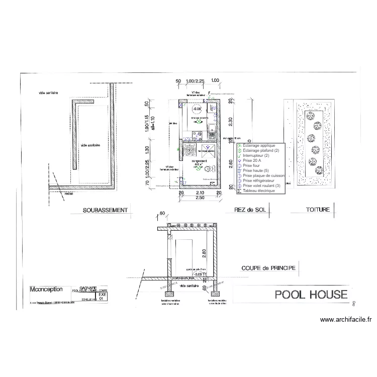 GAGNAIRE PISCINE POOL HOUSSE. Plan de GAGNAIRE PISCINE POOL HOUSSE. Plan de