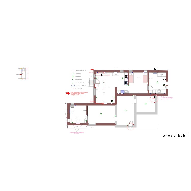 Appartement atelier 5. Plan de 0 pièce et 0 m2