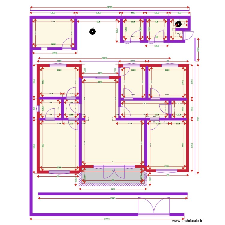 PROJET FINAL 1111. Plan de 0 pièce et 0 m2