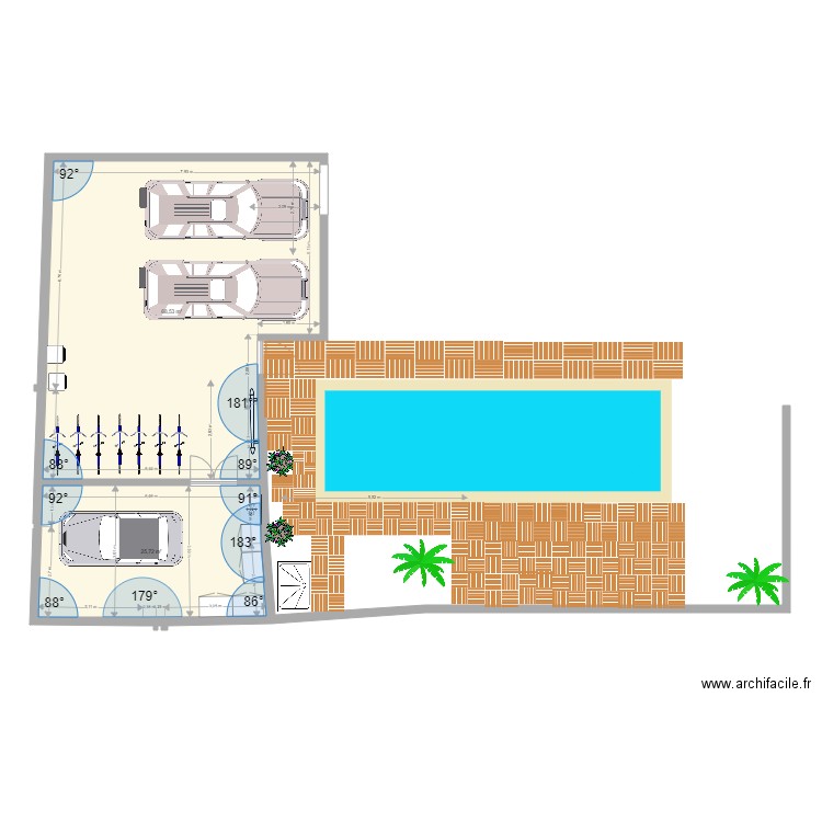 garage octobre 23. Plan de 0 pièce et 0 m2