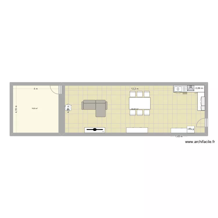maison. Plan de 2 et 67 m² maison. Plan de 2 et 67 m²