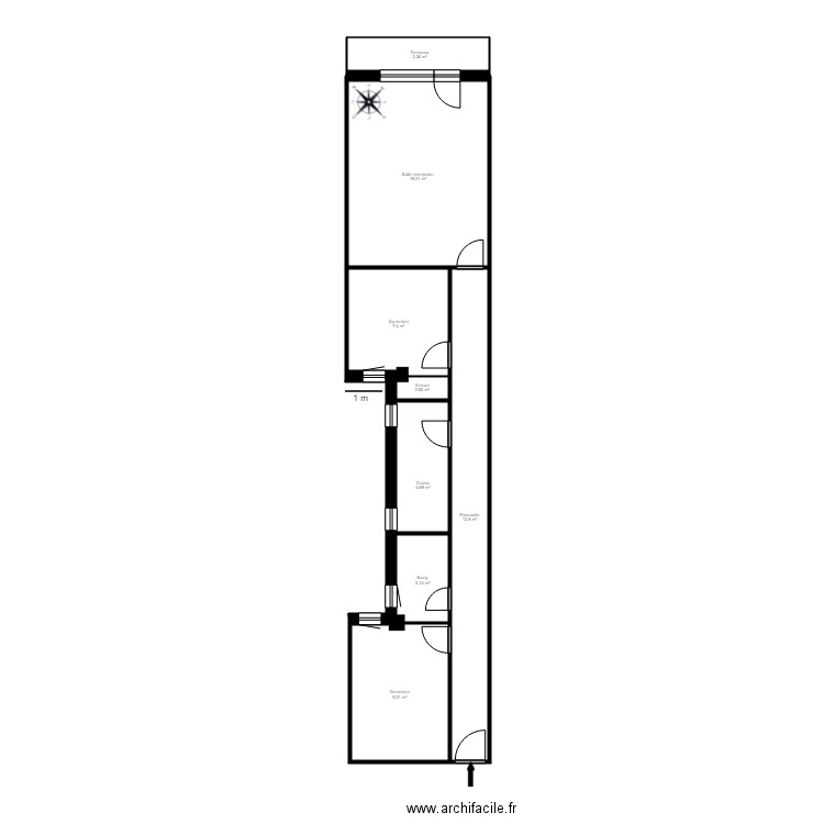 ED COMFORT 3A LA MASSANA. Plan de 0 pièce et 0 m2