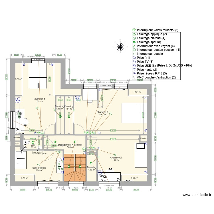 Maison Vezin R1. Plan de 0 pièce et 0 m2