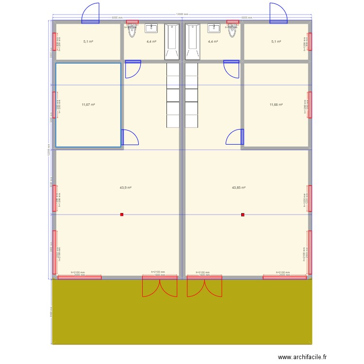 144. Plan de 0 pièce et 0 m2