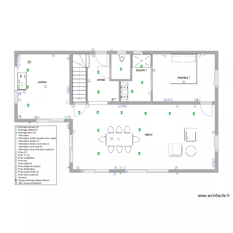 gerard rdc pc. Plan de 