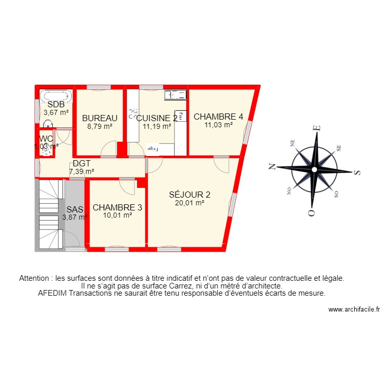 BI 12191 - . Plan de 41 pièces et 372 m2