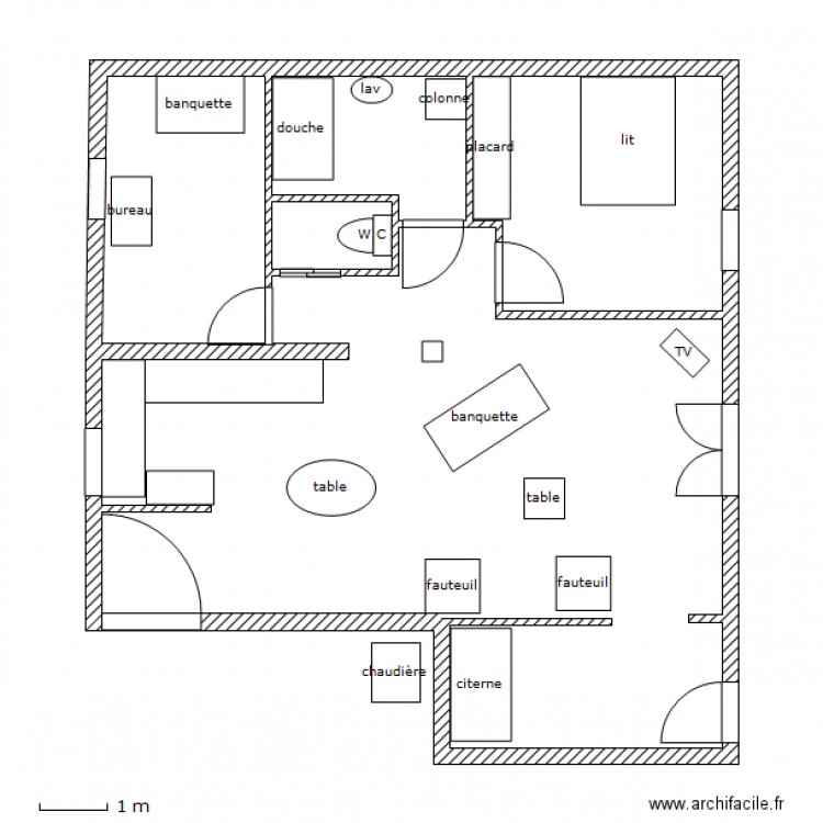 2013 06 03 apres visite meubles. Plan de 0 pièce et 0 m2