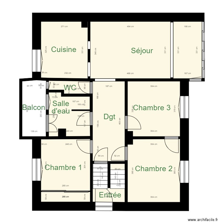 BATAILLE . Plan de 0 pièce et 0 m2