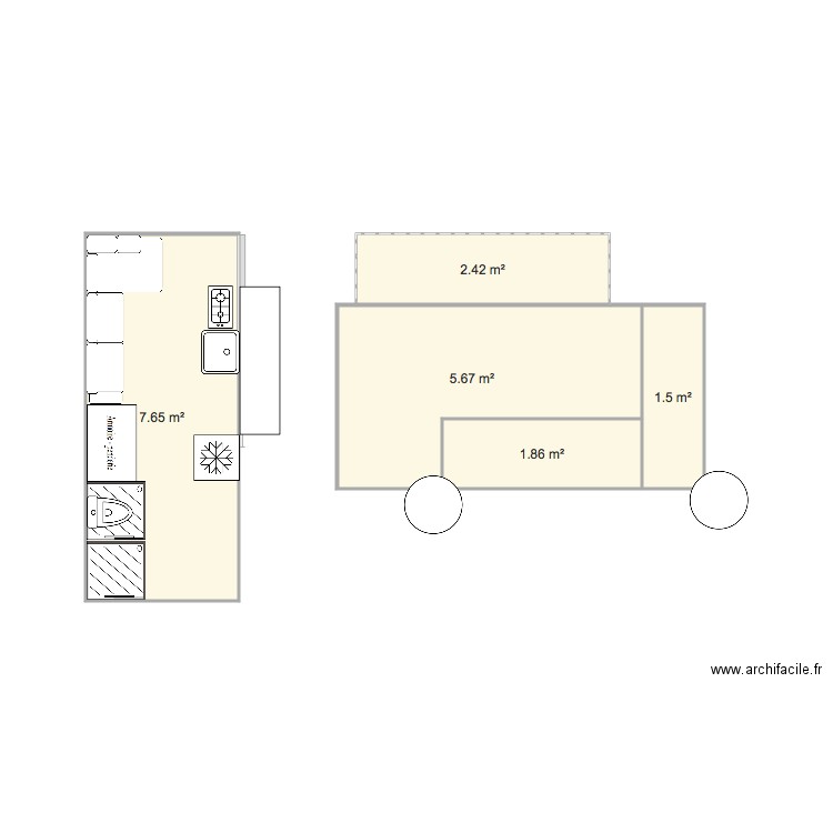 Van 1. Plan de 0 pièce et 0 m2