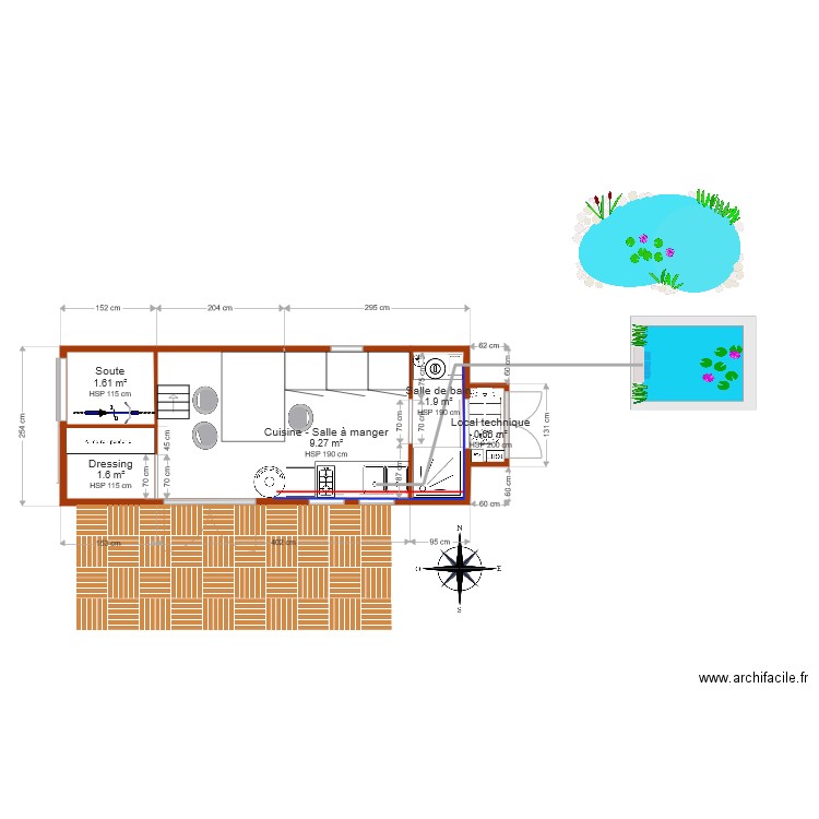 Tiny House Prisca Vivien3. Plan de 0 pièce et 0 m2