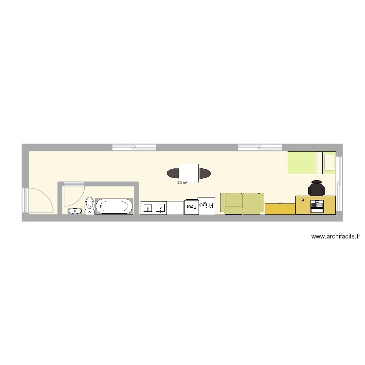 techno ahlem conteneur. Plan de 0 pièce et 0 m2