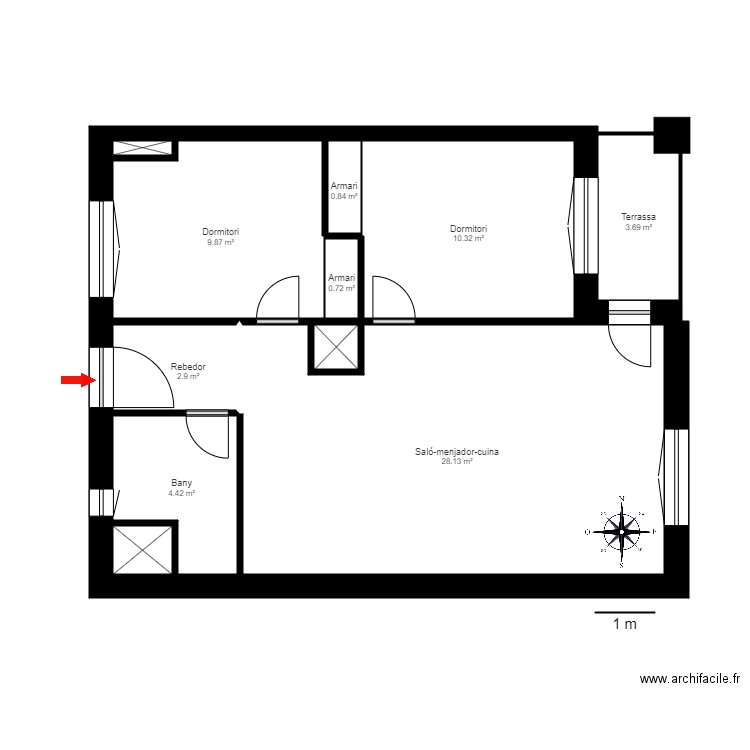 CR RIBASOL SKI PARK BLOC 3 3 5 ARINSAL. Plan de 0 pièce et 0 m2