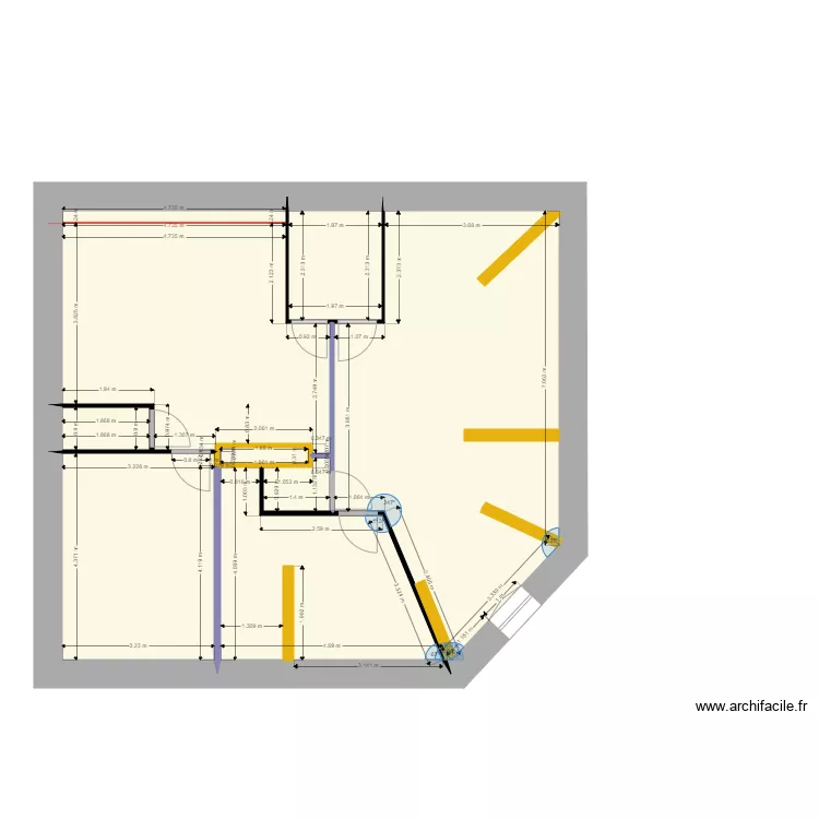 3eme &eacute;tage V08. Plan de 