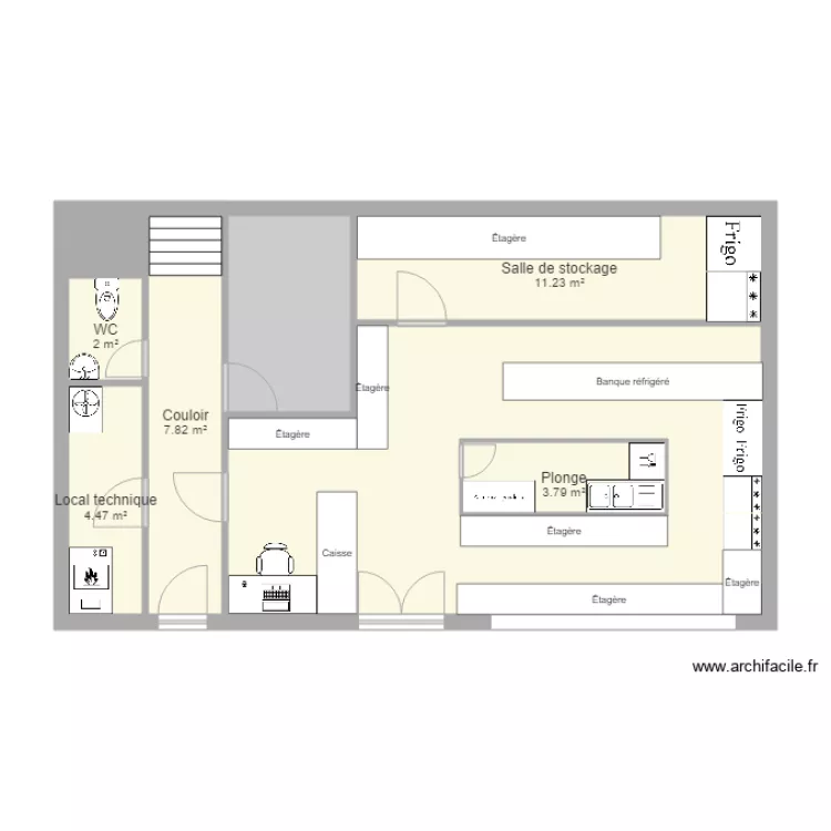 PTUT MAGASIN. Plan de 