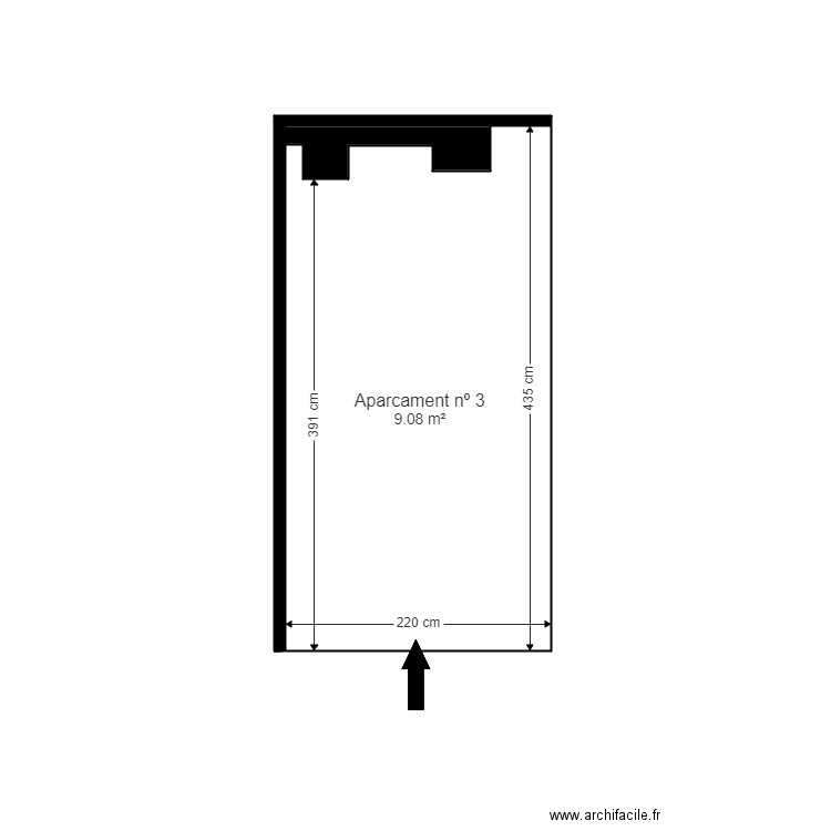 ED. CLAROR 5 1 ESCALDES. Plan de 0 pièce et 0 m2