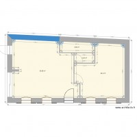 Plan de masse brut bas avec escalier