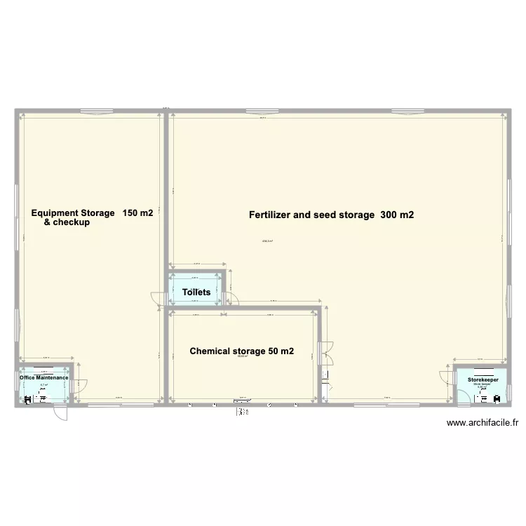 warehouse DIRPP 2. Plan de 