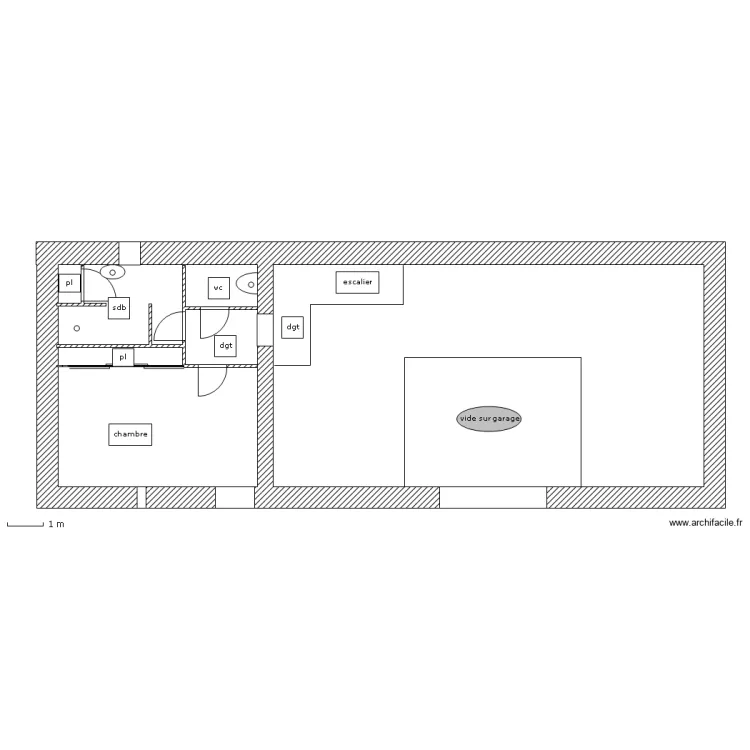 &eacute;tage 1. Plan de 