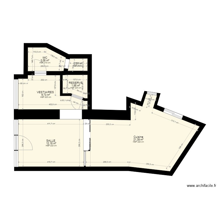 RESTO HALLAL FRIED CHICKEN 4 93190. Plan de 0 pièce et 0 m2