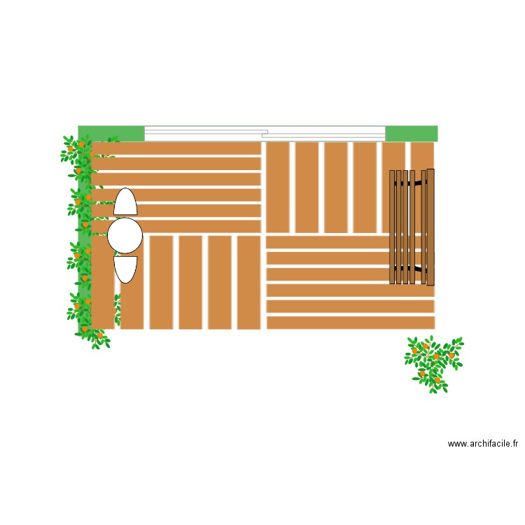 PERGOLA LAURENCE. Plan de 0 pièce et 0 m2