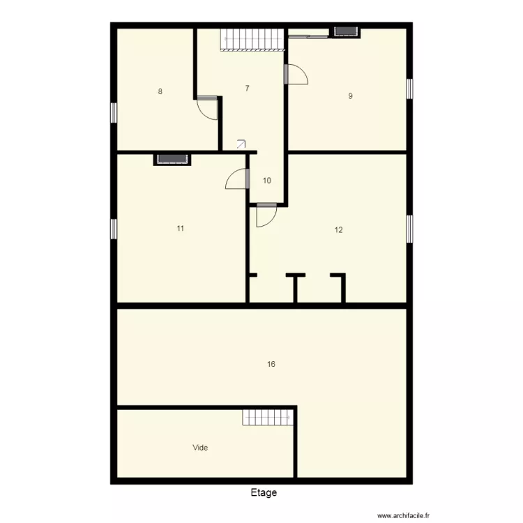 184618 COLLIGNON. Plan de 