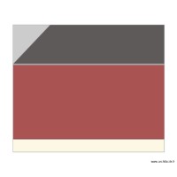 Plan facade SUD et toiture